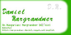 daniel margrandner business card